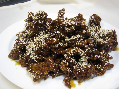 Silver Panda Chatsworth - Beef with Sesame Seed